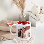 Personalized I Love You Ceramic Coffee Mug – Custom Photo & Text Mug for Couples, Romantic Valentine's Day Gift, 11oz – Bundle of 10 - Image 4